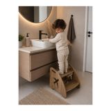 Pema Home % 100 Mdf Montessori Çocuk Banyo Mutfak Lavabo Merdiven Çok Amaçlı Tabure