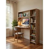 Pema Home %100mdf Kitaplıklı Çalışma Masası Çam
