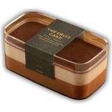 Pema Tedarik Sert Plastik Mika Tatlı Sunum Kasesi Kapaklı 12 Adet Tiramisu,spungle,profiterol,magnolya,puding