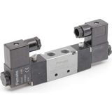 Pemaks Pv1 Serisi 5/2-1/8 Çift Bobin Solenoid Valf 24VDC