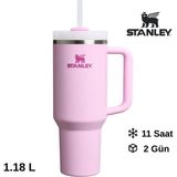 Pembe 1.18L Çiftli Termos Pipetli Şişe Sağlıklı ve Şık Tasarım - Seçenek 1 - Ahşap - Bej