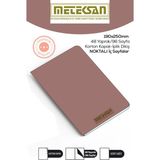 Pembe 19X25 cm Ebat Not Defteri