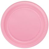 Pembe 25 Adet 22 cm Doğum Günü Parti Tabağı