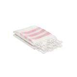 Pembe 2'Li Set | 90 X 180 Cm Kadın Plaj Havlusu, %80 Bambu