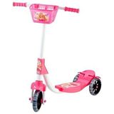 Pembe 3 Tekerlekli Frenli Çocuk Scooter Barbie Figürlü (55 kg Taşıma Kapasiteli) 3+ Yaş 3
