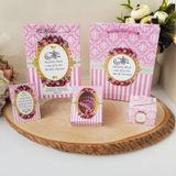 Pembe 5&-39Li Mevlüt Seti- Yasin + Kutulu Tesbih + Çanta + Magn