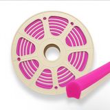 Pembe 6Mm İkinci Nesil Silikon Neon Led Şerit Kılıfı – 5 Metre Difüzör Tüp (Led Hariç)