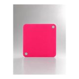 Pembe Akrilik Silinebilir Notluk Yazı Tahtası Mıknatıslı Not Panosu Memo Board Renkli