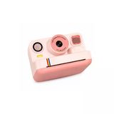 Pembe Anında Baskılı Çocuk Dijital Kamera Termal Yazıcılı Fotoğraf Makinesi Hd Video 16X Zoom Şarjlı