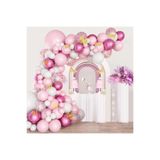Pembe Balon Çelenk Kemer Kiti