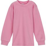 Pembe Basic Kız Bebek Çıtçıtlı Yaka Kışlık Uzun Kollu Tişört - 12 - 18 Ay