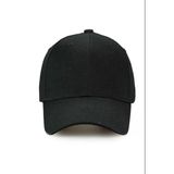 Pembe Basic Unisex Spor Düz Şapka Kep Siyah Tek Ebat