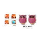PEMBE BAYKUŞ CEP SOBASI,EL ISITICI,2 ADET SICAK SU TORBASI PVC 9cm