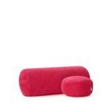 Pembe Bolster & Meditasyon Minderi