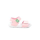 Pembe Cırtlı Kız Bebek Sandalet BN-1252 B
