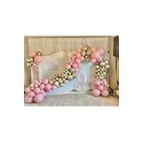 Pembe Deniz Kumu Krom Gold Balon Seti 50 Adet