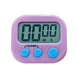 Pembe Dijital Ekranlı Alarmlı Mıknatıslı Mutfak Zamanlayıcı Fırın Timer A95