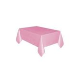 Pembe Doğum Günü Plastik Masa Örtüsü (120x180cm)