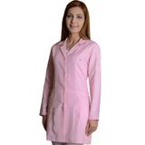 Pembe Doktor Öğretmen Önlüğü Klasik Yaka