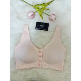 Pembe Dolgusuz Düğmeli Lazer Kesim Bralet