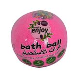 Pembe Düşler El Yapımı Banyo Bombası Banyo Topu Pembe 90-120 gr - Beyaz