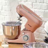 Pembe Emsan Bella Gusto Golden Pink Stand Mikser 1300W 2 Yıl Plastik 500-1500 Watt - Akşam Güneşi