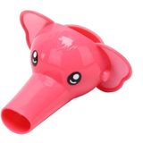 Pembe Fil Figürlü Çocuklar Için Sevimli Musluk Uzatma Başlığı
