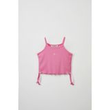 Pembe Fitilli Askılı Bluz - Mini Şort - 10 - 11 Yaş