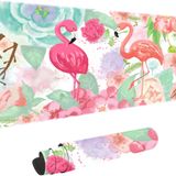 Pembe Flamingolar Kaymaz Kauçuk Büyük Mouse Pad, Büyük Oyun Mouse Pad XXL Dikişli Kenarları ile Genişletilmiş Mouse Pad Kaymaz Taban Suya Dayanıklı Ped Masa Mat 89,9 x 39,9 cm