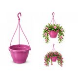PEMBE FUŞYA ASKILI SAKSI 4.5 LT (24.7 CM X 15.2 CM)