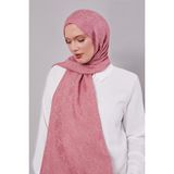 Pembe Geometrik Desen Grazia Şal