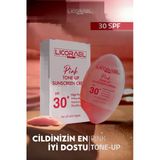 Pembe Güneş Kremi,mavi Işık Korumalı, Aydınlatıcı Ton Eşitleyici Vitamin B5 Hyaluronik Asit Spf30