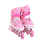 Pembe Işıklı Paten