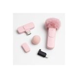 Pembe Kablosuz Yaka Mikrofonu (TEKLİ) – Tak Çalıştır, Ios Iphone Uyumlu, 6-8 Saat Kullanım (1 ADET) Pembe Tek Ebat