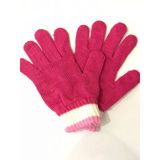 Pembe Kız Çocuk Eldiven 8-12 Yaş Fuşya-8-12 Yaş