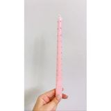 Pembe Kokulu Şamdan Mum Gümüş Detaylı