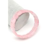 Pembe Kuvars Doğal Taş Bileklik 11 X 15 Mm Özel Kesim - Blk-2412