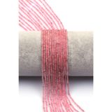 Pembe Kuvars Doğal Taş Dizi 2 Mm Fasetli Küre Kesim - Dz-1584