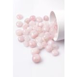 Pembe Kuvars Doğal Taş Tamburlanmış Parça - Tımbıl