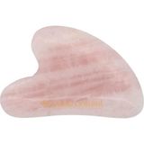 Pembe Kuvars Gua Sha Yüz Masaj Taşı - 000-Siyah