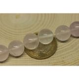 Pembe Kuvars Taşı Açık Renkli 12mm/2 adet