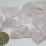 Pembe Kuvars Taşı Ham Parçalar Orta Boy 10-19gr