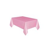 Pembe Masa Örtüsü Plastik Tek Kullanımlık Pembe Renk Masa Örtüsü Kullan At Masa Örtüsü