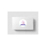 Pembe Maşallah Etiketi Nazar Boncuğu Sevimli Yuvarlak Mat Sticker 3 Cm (95 Adet)