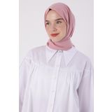 Pembe Medine İpeği Şal