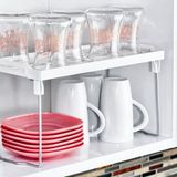 Pembe Metal Raf, Mutfak ve Banyo Dolap Içi Düzenleyici, 14X30X15 cm - Ahşap - Bej - Seçenek 1