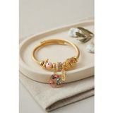 Pembe Nazar Detaylı Ağaç Charmlı Bileklik - Ebj260725w44493