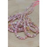 Pembe Opal Taşı YARIM Dizi 3mm (17cm uzunluğundadır)