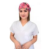 Pembe Panda Desenli Cerrahi Bone B98