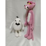 Pembe Panter ve Beyaz Adam Amigurumi Organik Oyuncak